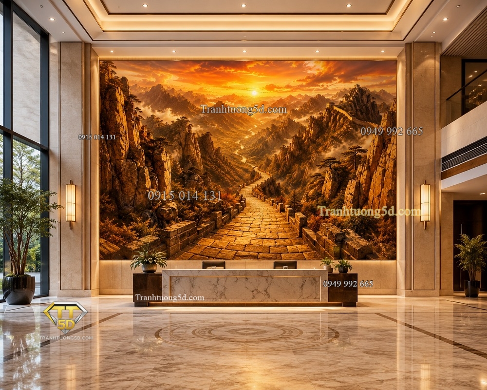 Tranh dán sảnh lớn công ty Địa Mạch Trường Sơn – Kim Sơn Vững Nghiệp KL10720265 Tranh dán sảnh lớn công ty Địa Mạch Trường Sơn – Kim Sơn Vững Nghiệp KL10720265