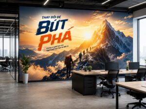 Tranh dán tường BỨT PHÁ GIỚI HẠN – CHINH PHỤC ĐỈNH CAO KL10720266