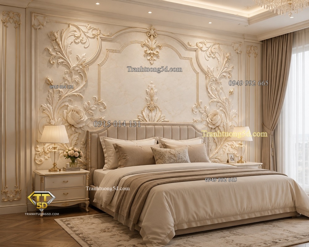 Tranh dán tường giả phù điêu chạm nổi mềm mại lấy cảm hứng từ kiến trúc cung điện châu Âu CC29720264 Tranh dán tường giả phù điêu chạm nổi mềm mại lấy cảm hứng từ kiến trúc cung điện châu Âu CC29720264