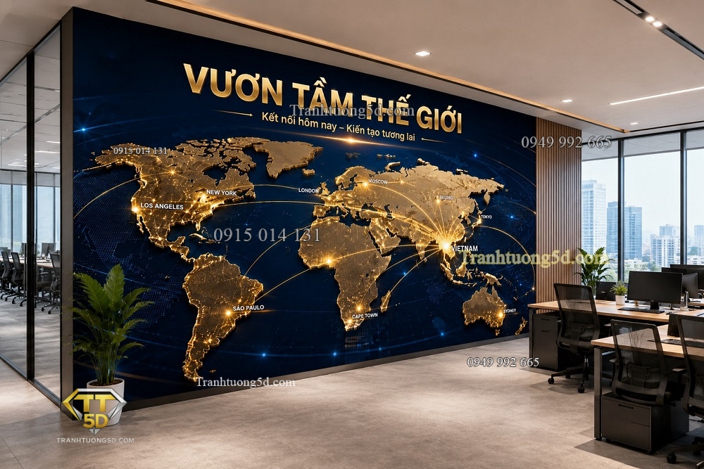 Tranh dán tường khổ lớn VƯƠN TẦM THẾ GIỚI – KẾT NỐI TƯƠNG LAI KL10720268 Tranh dán tường khổ lớn VƯƠN TẦM THẾ GIỚI – KẾT NỐI TƯƠNG LAI KL10720268