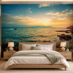 Tranh phong cảnh biển dán tường phòng ngủ st2606053055